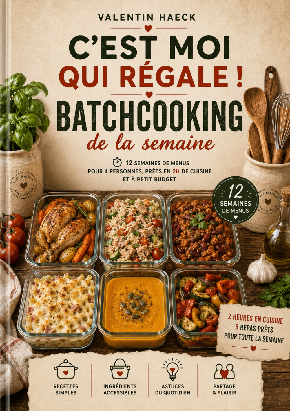 Couverture — Batchcooking de la Semaine